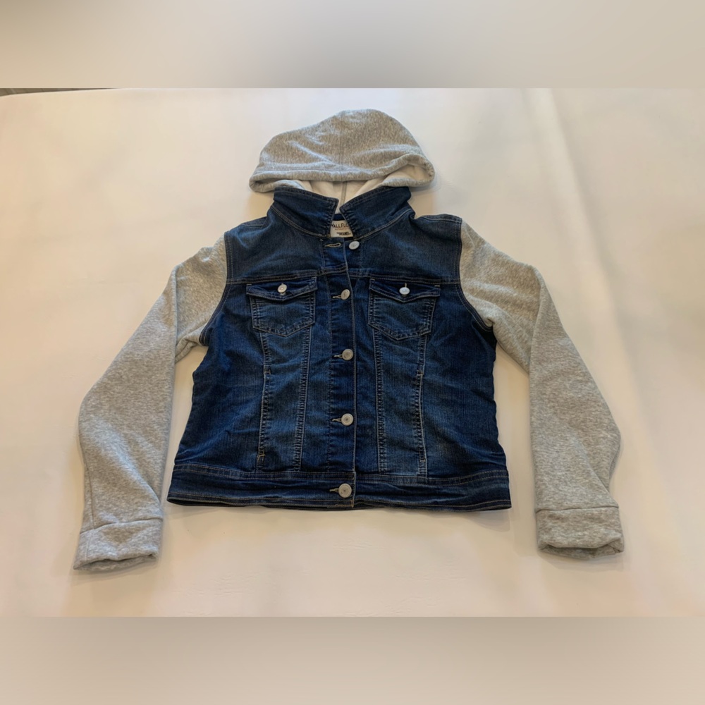 Wallflower the dreamer denim jacket with hoodie kids XL (M)